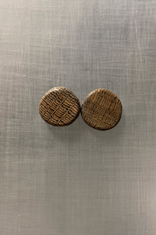 River Wood Post Earrings