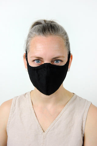 V4 Athletic Face Mask - Black