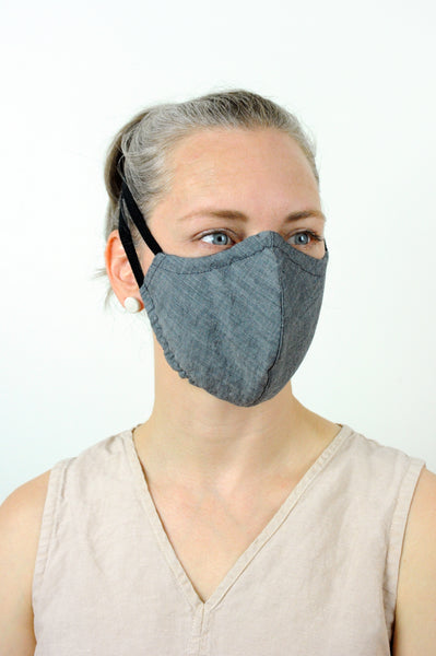 V4 Athletic Face Mask - Gray