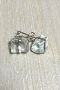 Broken Glass Post Earrings